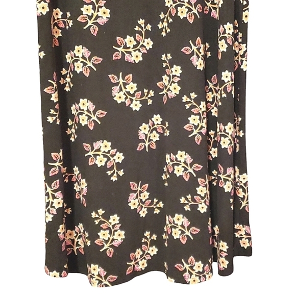 [Trixxi]  Floral Cold Shoulder Dress  Size Large - Picture 5 of 13